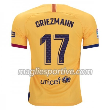 Completo Calcio Barcellona Antoine Griezmann 17 Divisa Trasferta 2019/2020 
